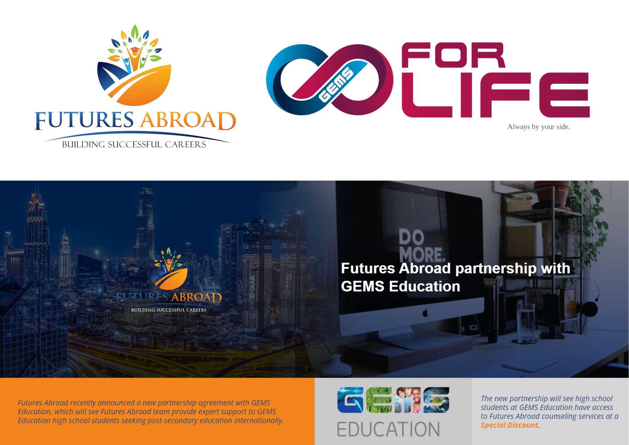Futures Abroad became GEMS for LIfe Partners