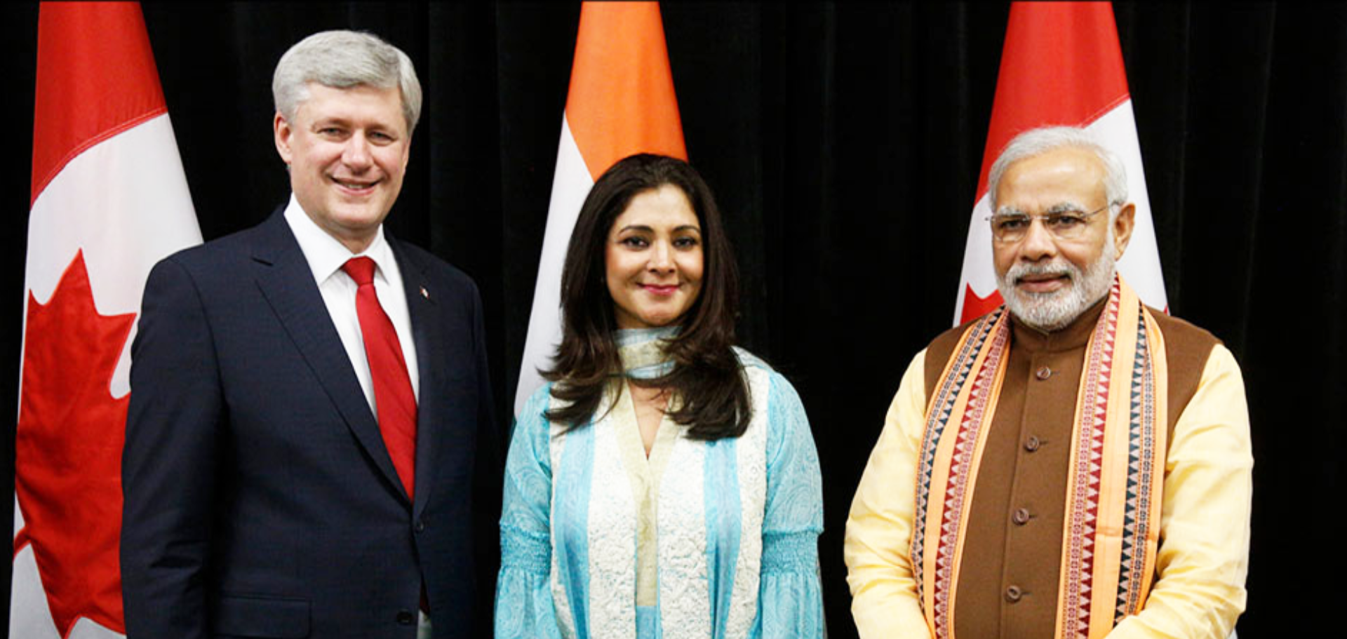 Meeting with PM Modi and Former PM Canada